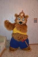 Ростовая кукла «Медведь - Пожарный»